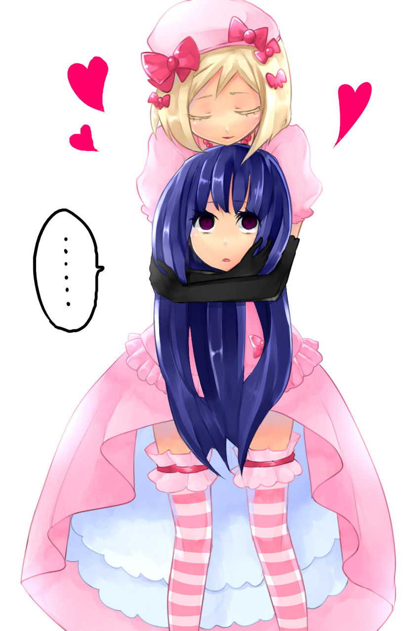 frederica bernkastel and lambdadelta (umineko no naku koro ni) drawn by juuroku_anna