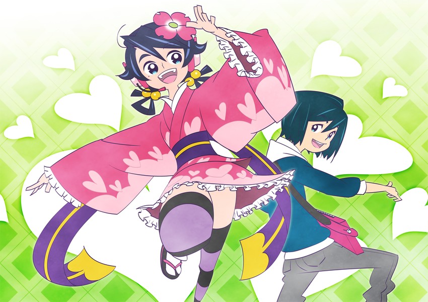 master and vy1 (vocaloid and 1 more) drawn by sunafuki_tabito