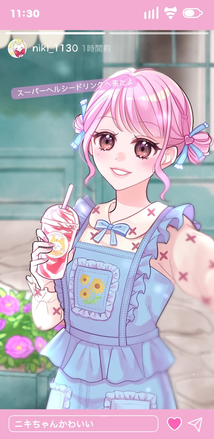nikki, momo, and childhood moments (nikki and 1 more) drawn by neneko_(nnk_suimin)