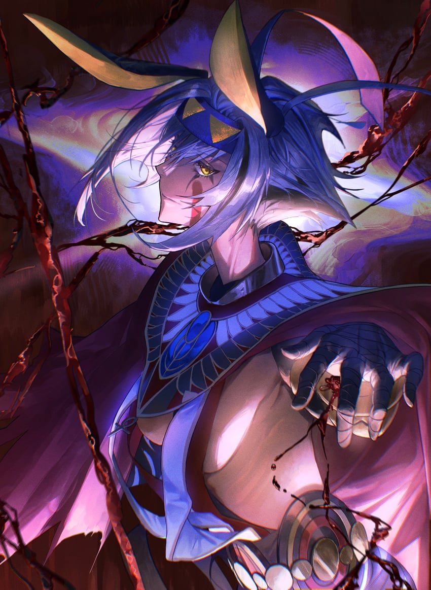 nitocris and nitocris alter (fate and 1 more) drawn by zuraa_(naunau_seijin)