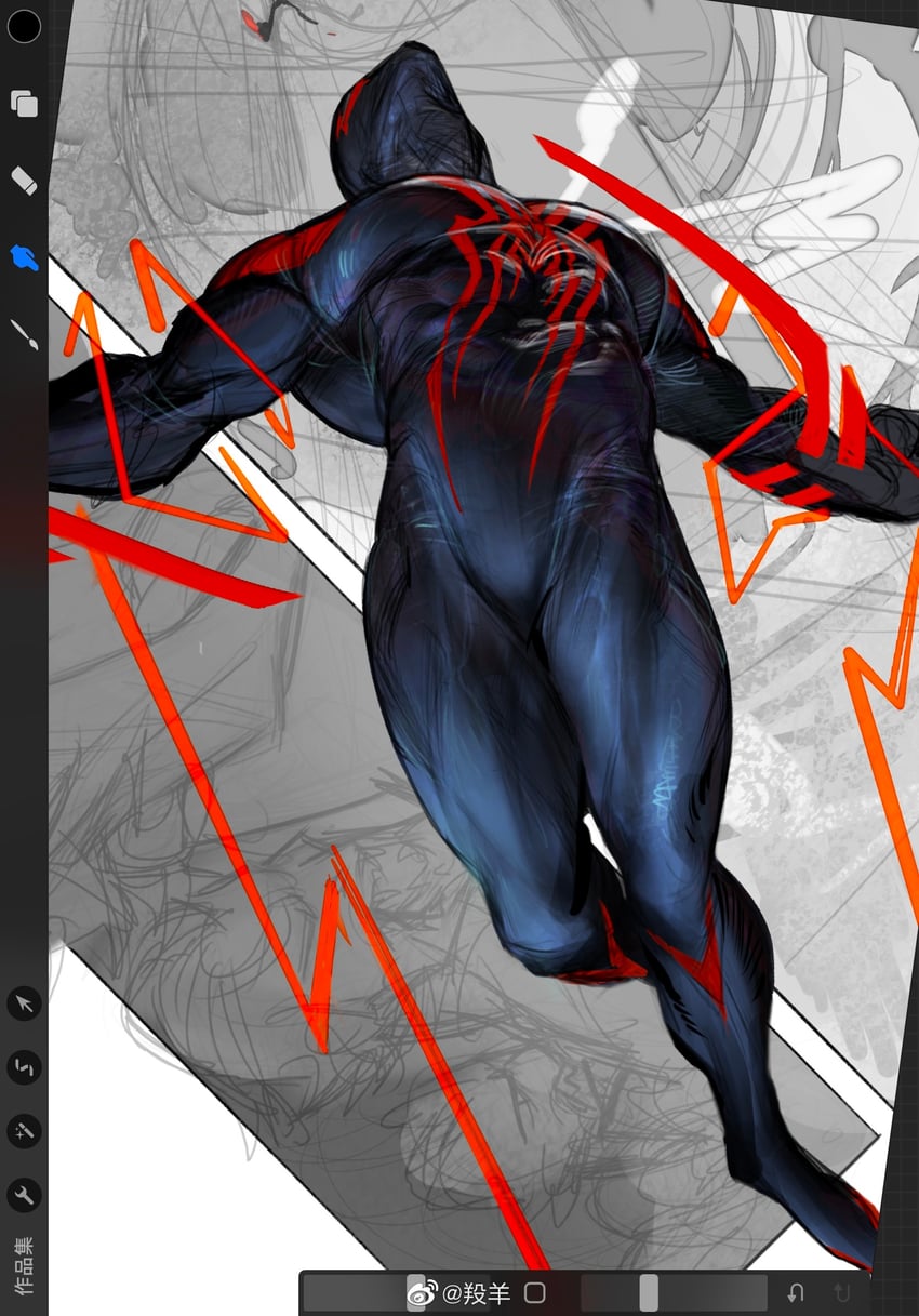 spider-man (marvel and 3 more) drawn by xkov_(cerberuskeeper)