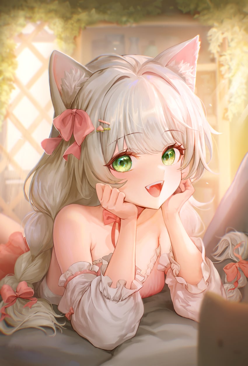 candycat ame (indie virtual youtuber) drawn by mishiya_(misiya_dream)