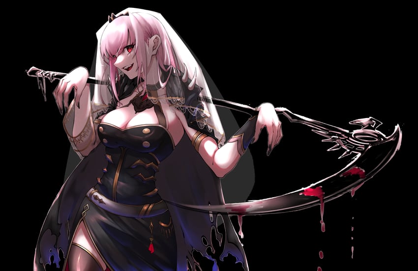 mori calliope (hololive and 1 more) drawn by gurenngi
