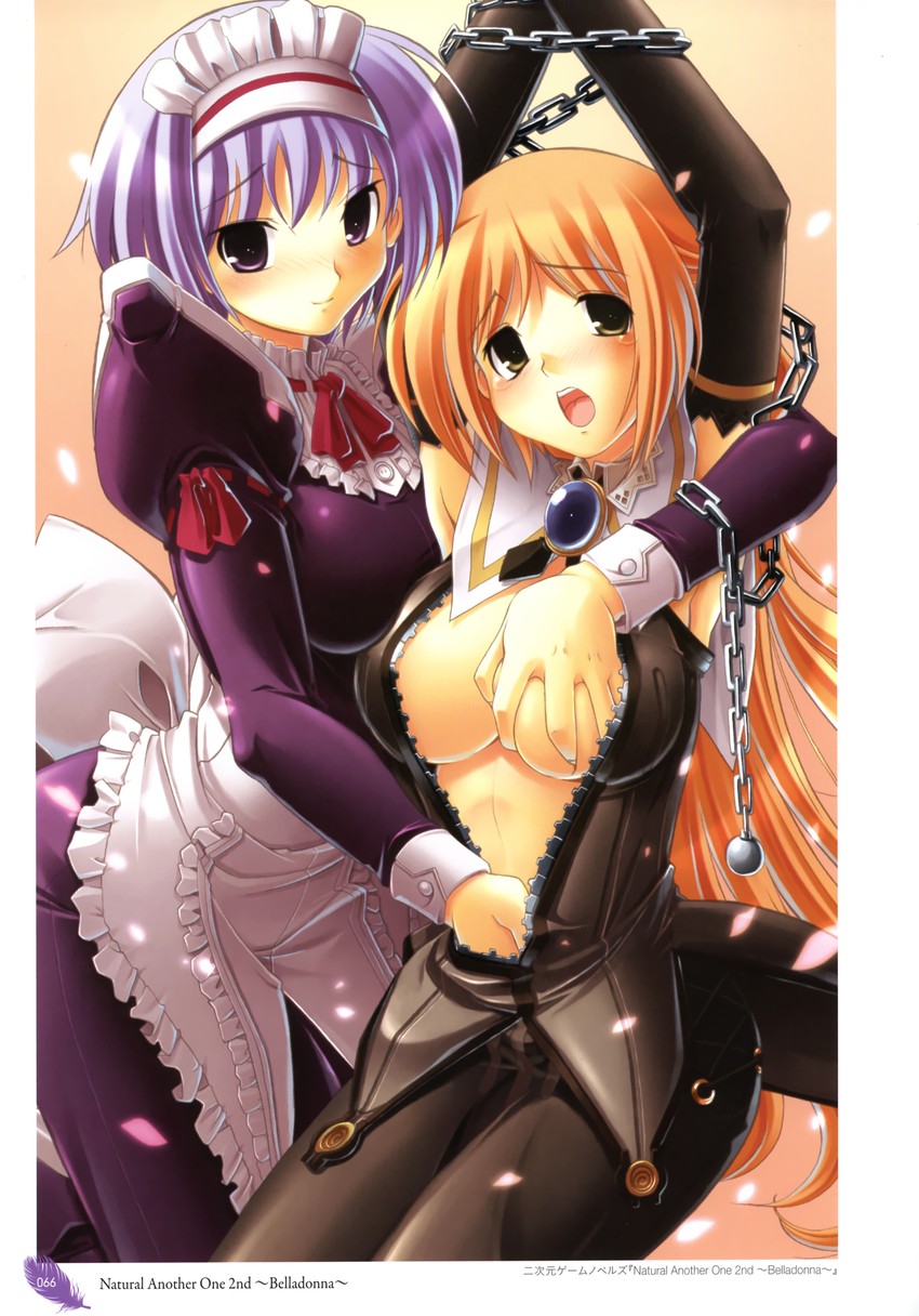 yachigusa itsuki and suzuri aoba (natural another one 2nd belladonna) drawn by tsurugi_hagane