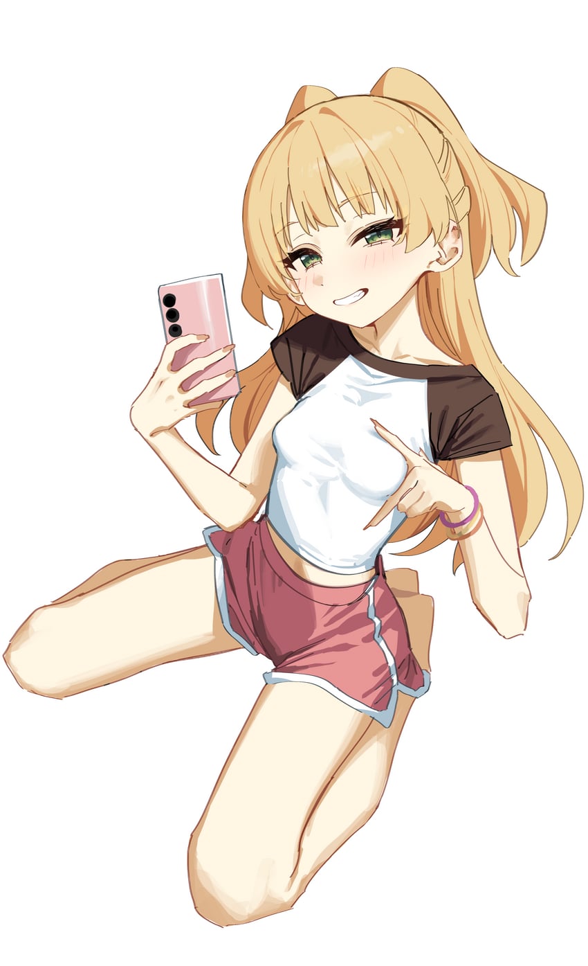 jougasaki rika (idolmaster and 2 more) drawn by syhan