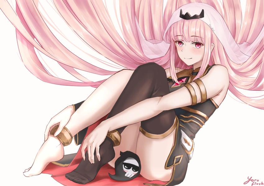 mori calliope, death, death-sensei, and grim reaper (hololive and 1 more) drawn by yoru_flush