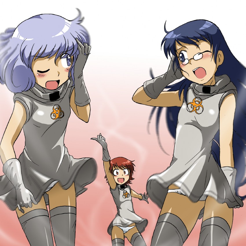 葵志穂 nogami aoi, sannomiya shiho, and akashi kaoru (zettai karen children) drawn  by takaya_n | Danbooru