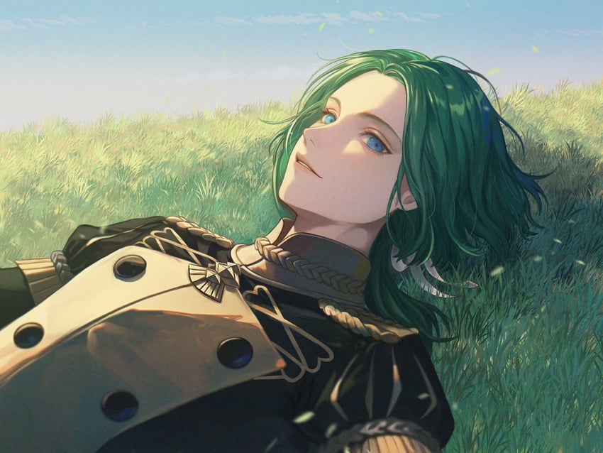 linhardt von hevring (fire emblem and 1 more) drawn by wrainbow13