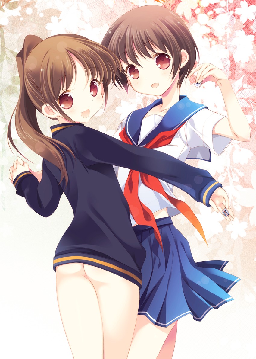 miyanaga saki and takakamo shizuno (saki and 1 more) drawn by tokumi_yuiko