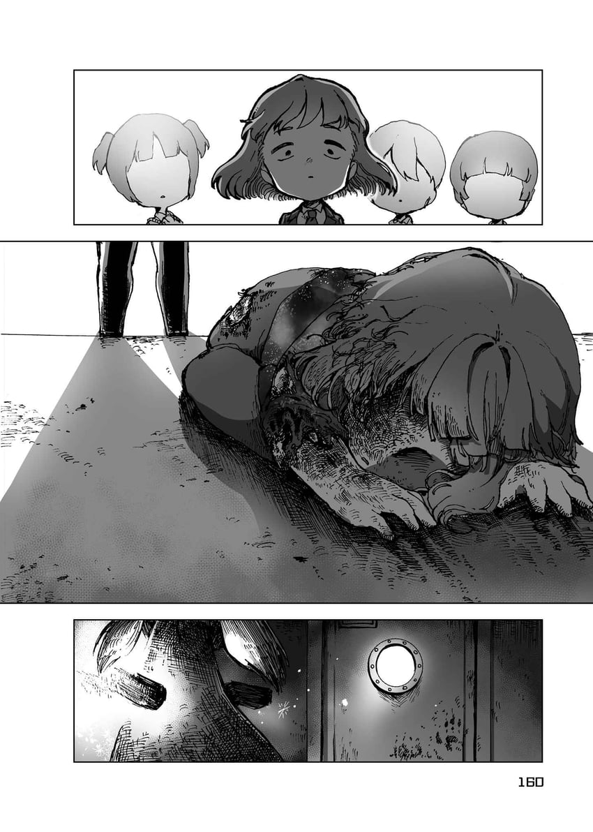 nugget, employee, and scorched girl (project moon and 1 more) drawn by temari_momiji