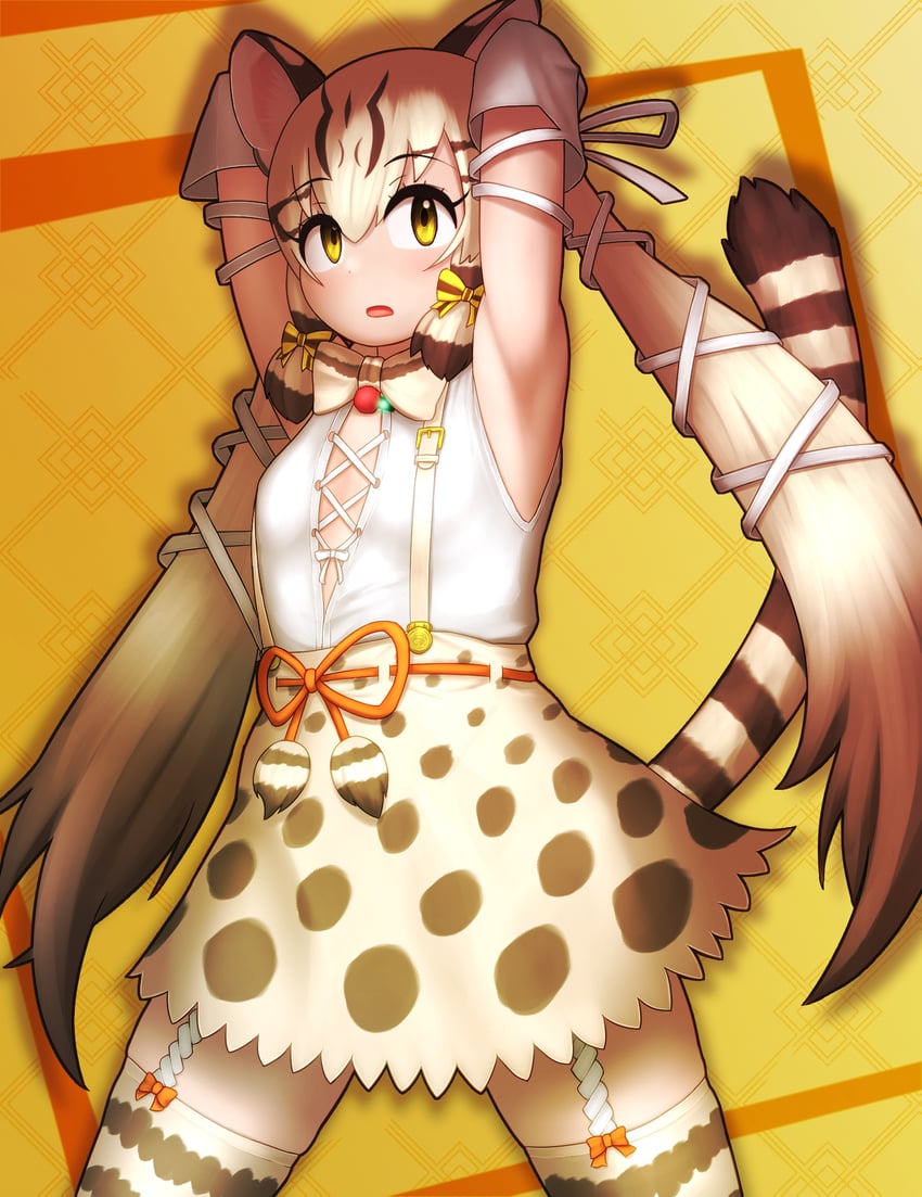 geoffroy's cat (kemono friends and 1 more) drawn by rest_in_muni
