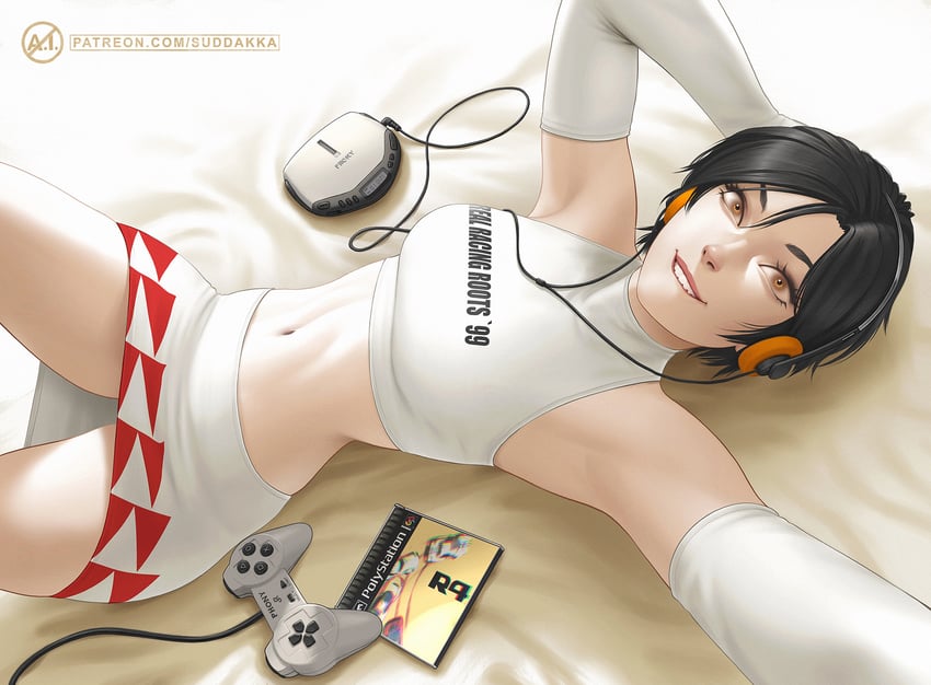 nagase reiko (namco and 2 more) drawn by suddakka