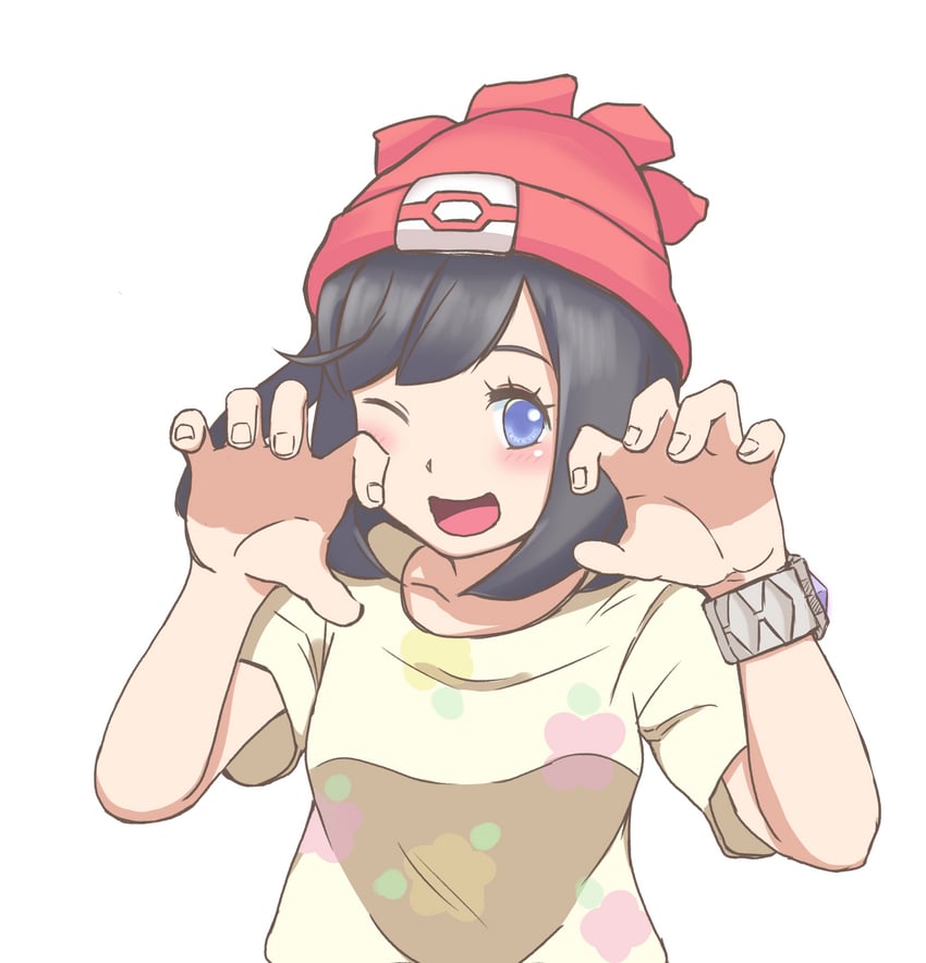 selene (pokemon and 1 more) drawn by 13_(deccho-htm)