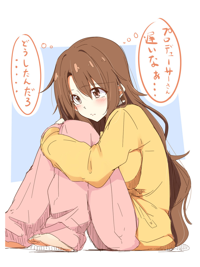shimamura uzuki (idolmaster and 1 more) drawn by kazenoko