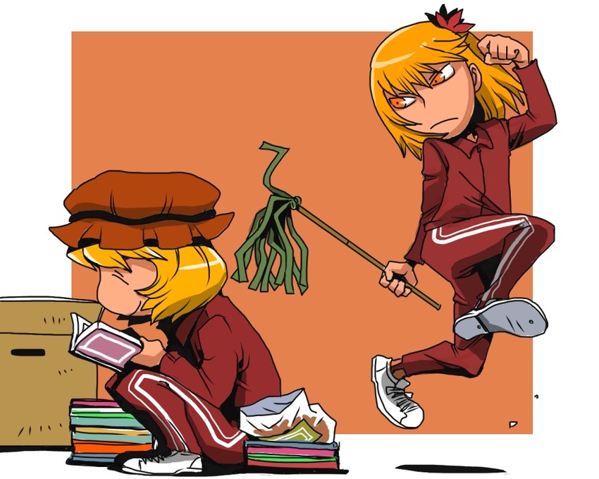 aki minoriko and aki shizuha (touhou) drawn by onikobe_rin