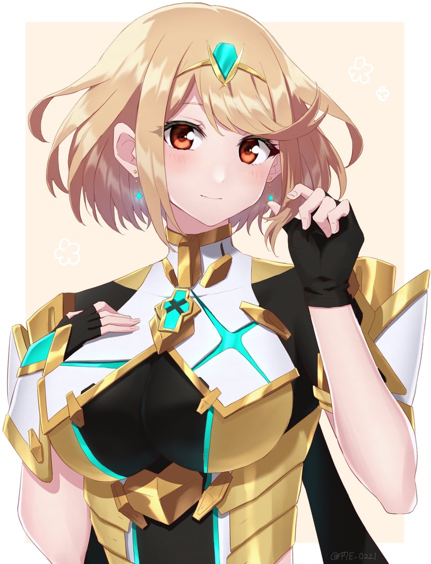 pyra (xenoblade chronicles and 1 more) drawn by shinae