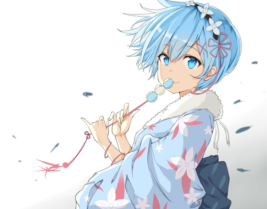 rem (re:zero kara hajimeru isekai seikatsu) drawn by c3yooooo