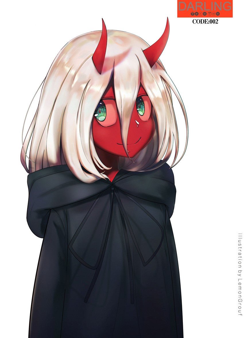 zero two (darling in the franxx) drawn by murasaki_saki