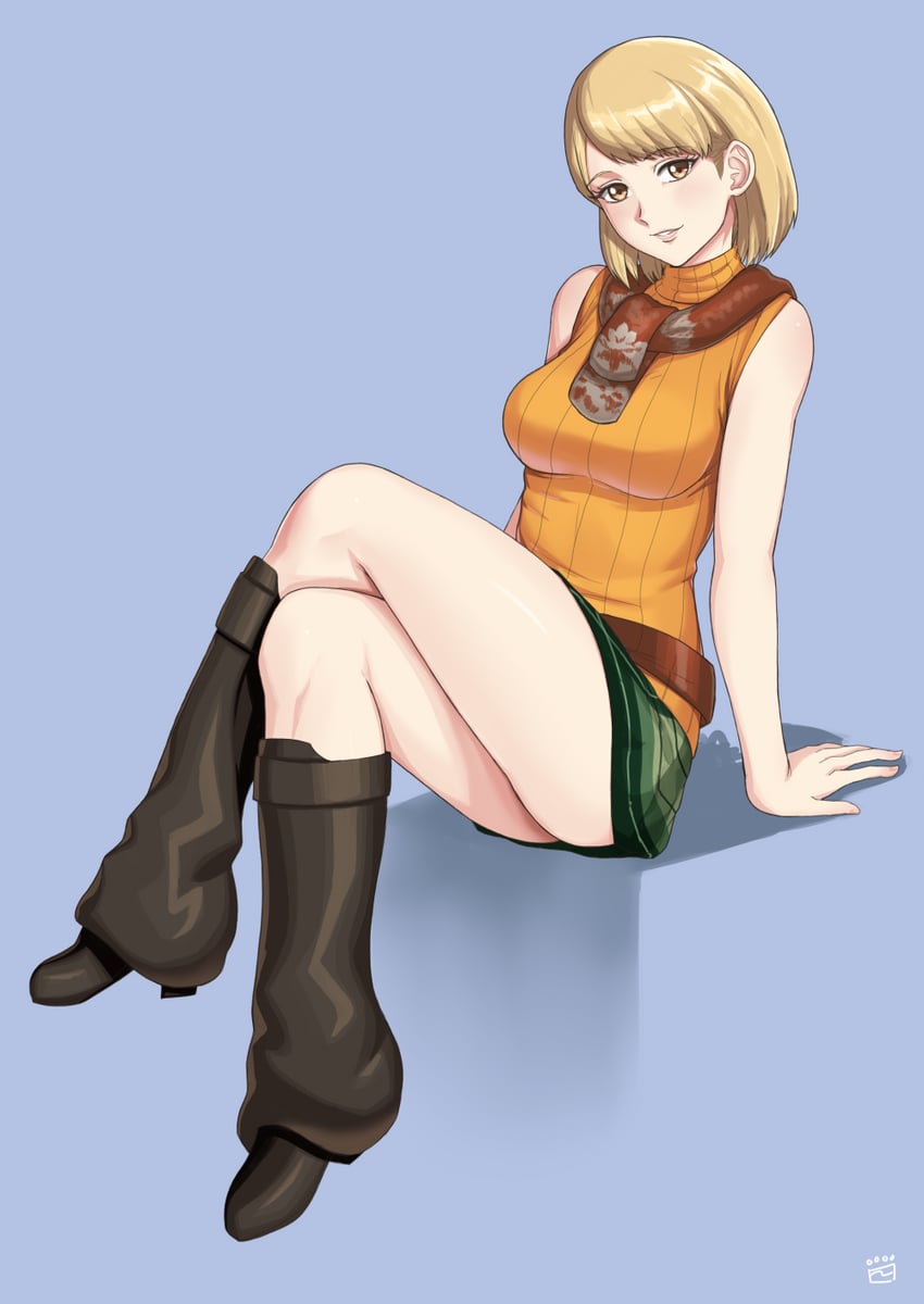ashley graham (resident evil and 1 more) drawn by finalcake