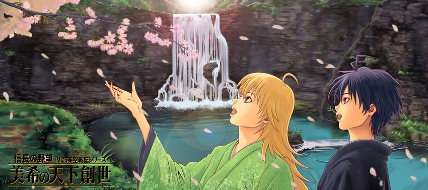 hoshii miki and kikuchi makoto (idolmaster and 1 more) drawn by newtaro