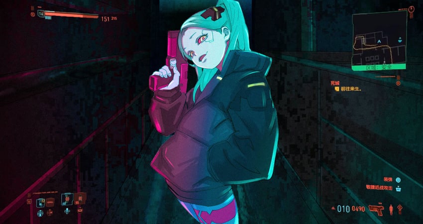 rebecca (cyberpunk and 1 more) drawn by user_hgxp8747