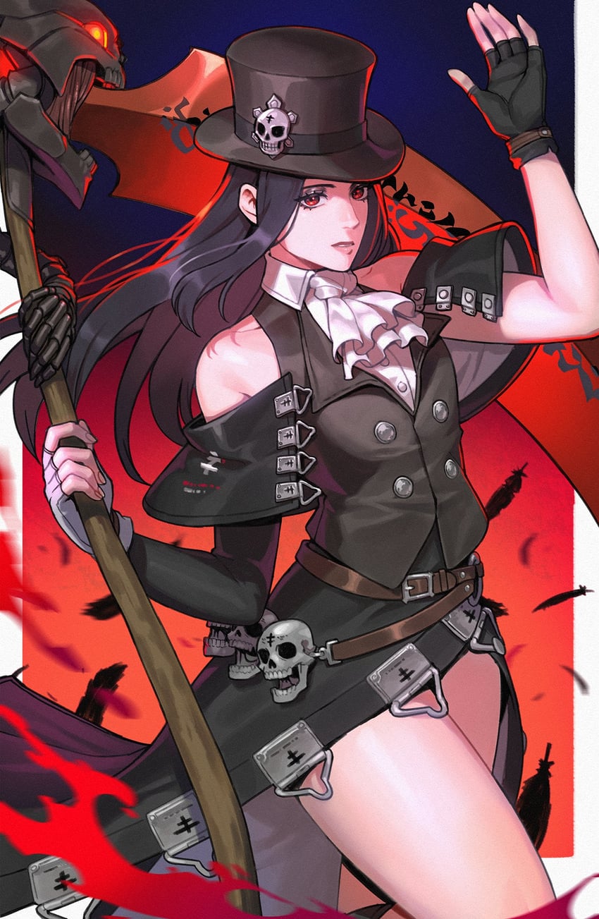 testament (guilty gear and 1 more) drawn by radiostarkiller