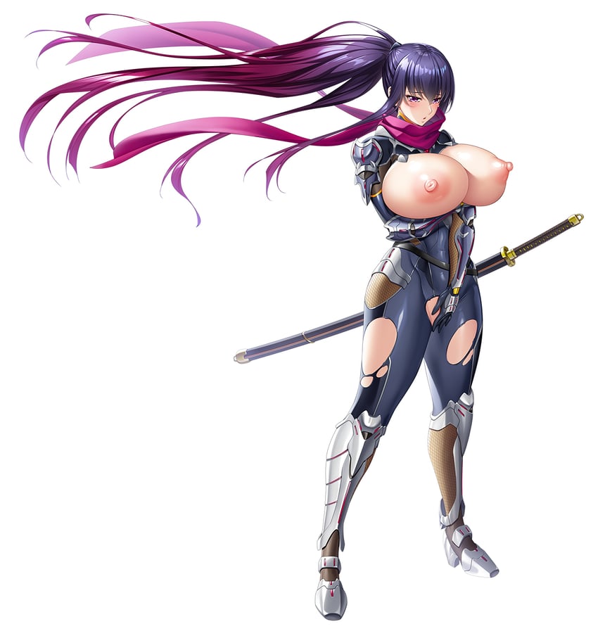 akiyama rinko (taimanin and 1 more) drawn by aoi_nagisa_(metalder)