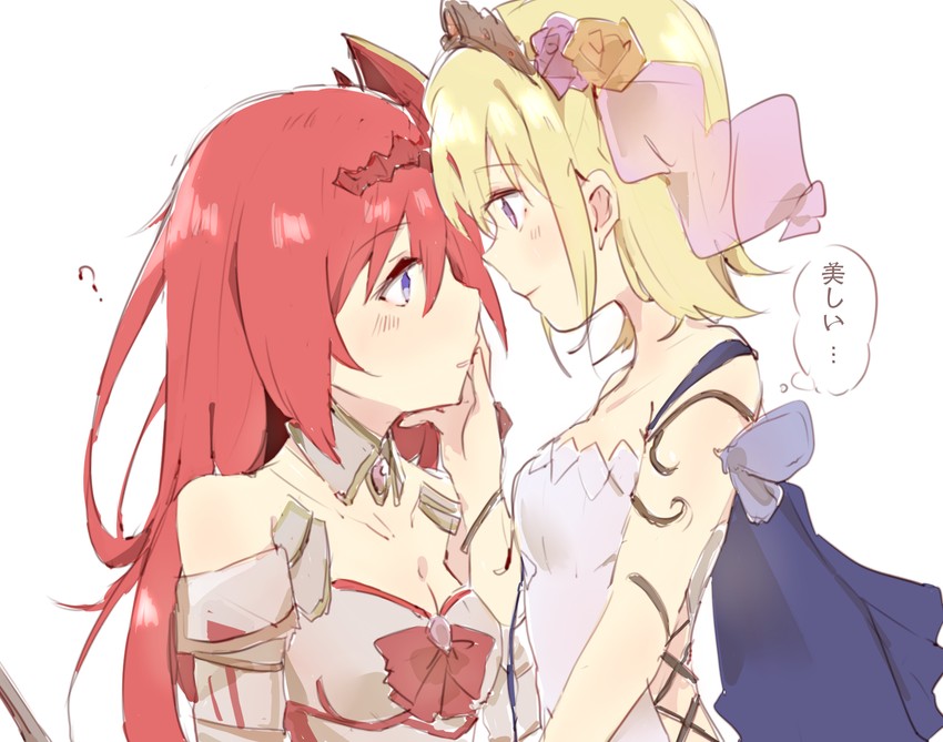 europa and godsworn alexiel (granblue fantasy) drawn by kyou_039