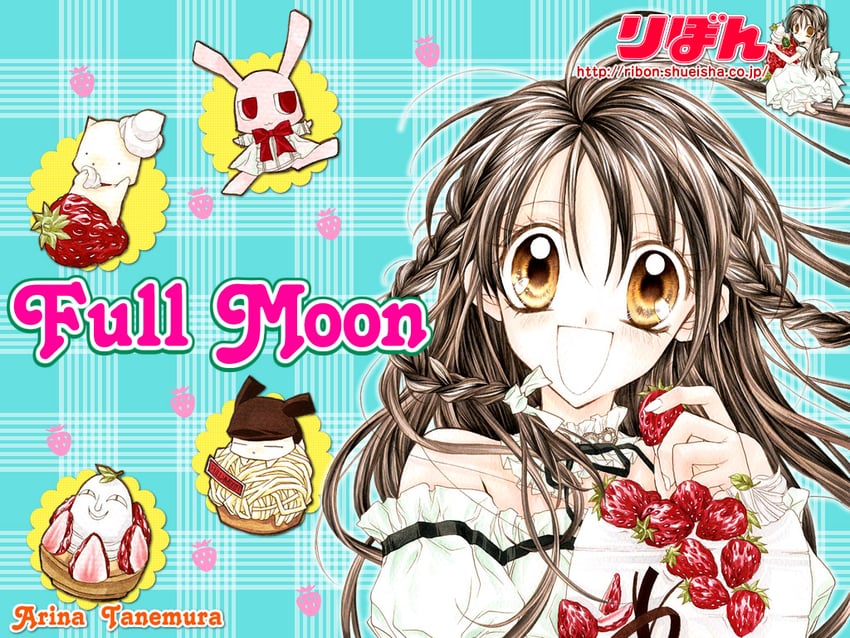 kouyama mitsuki, meroko yui, takuto kira, rio izumi, and jonathan (full moon wo sagashite and 1 more) drawn by tanemura_arina