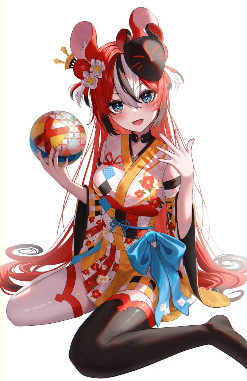 hakos baelz (hololive and 1 more) drawn by eonyan_(chaeyang)
