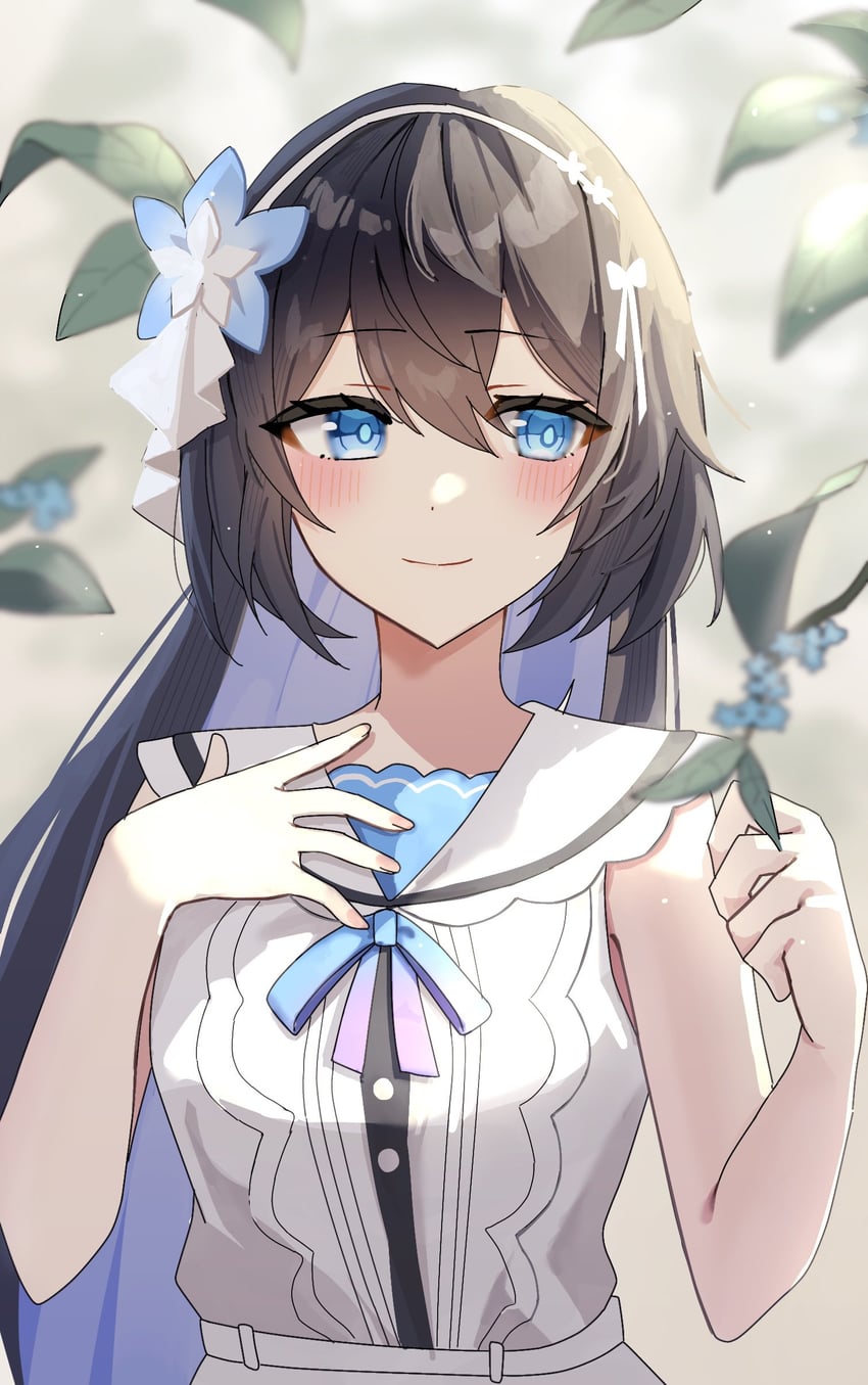 seele vollerei (honkai and 1 more) drawn by h2o_omizu