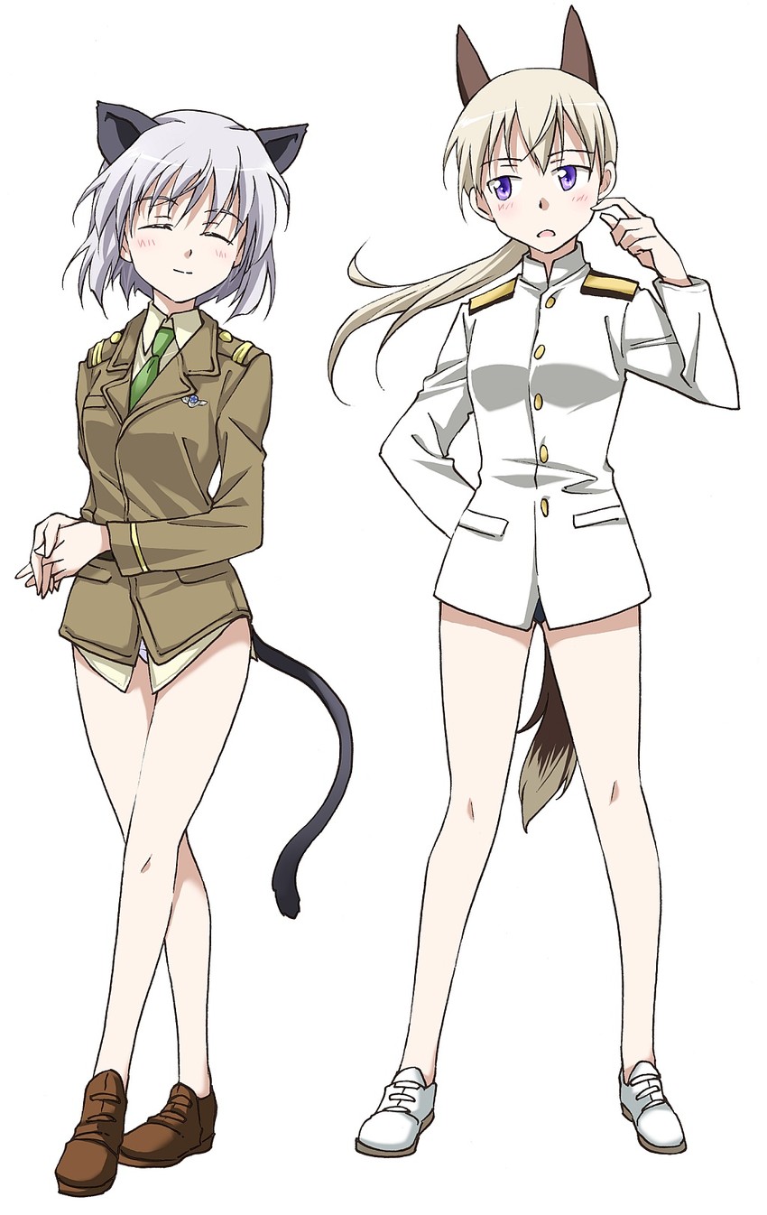sanya v. litvyak, eila ilmatar juutilainen, charlotte e. yeager, and sakamoto mio (world witches series and 1 more) drawn by agahari