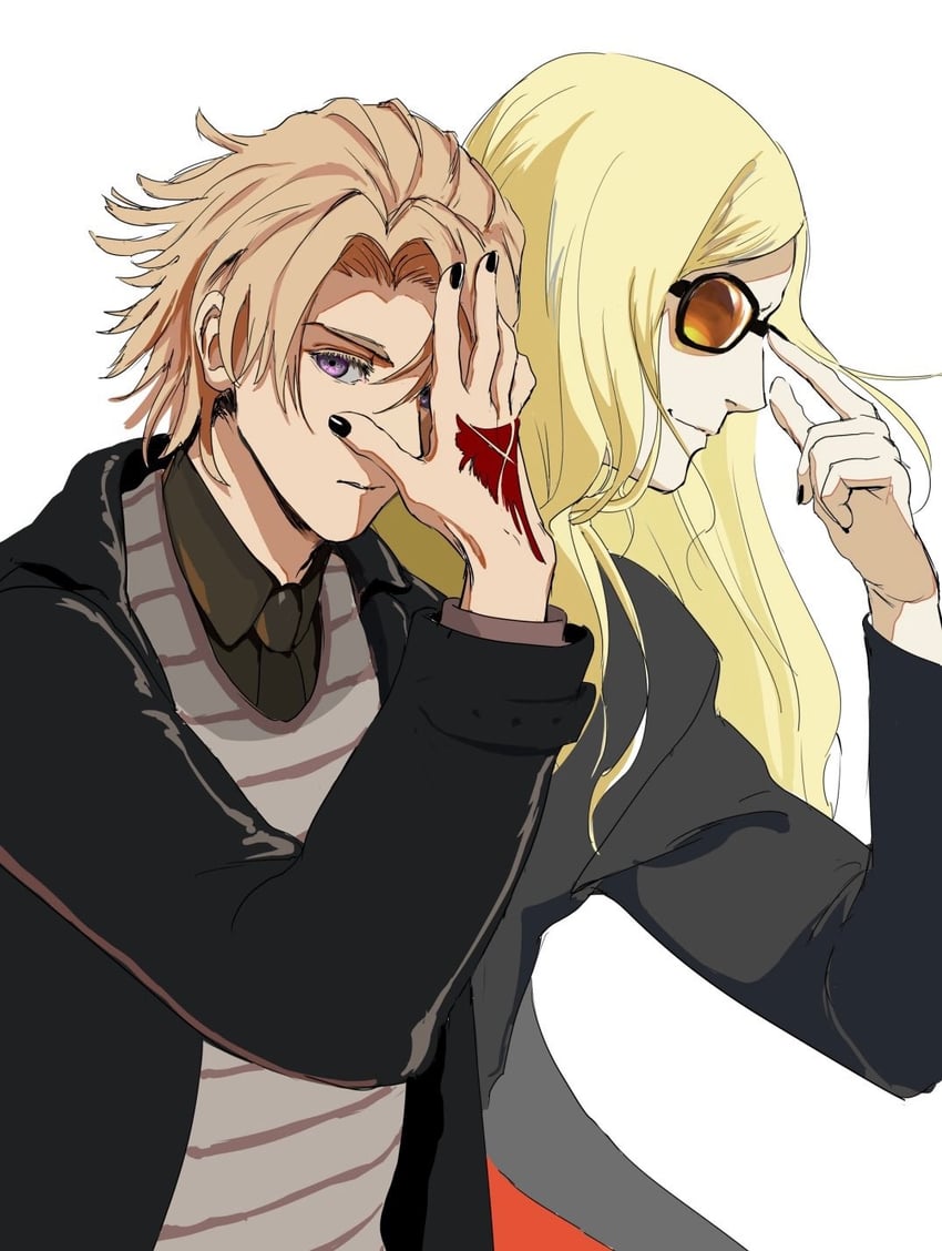 tezcatlipoca and daybit sem void (fate and 1 more) drawn by mekadqp