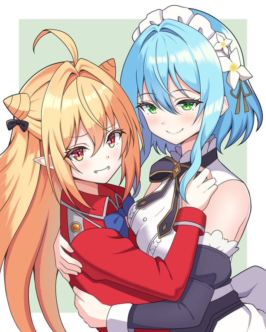 terakomari gandezblood and villhaze (hikikomari kyuuketsuki no monmon) drawn by kukokoko_(ukan2253)