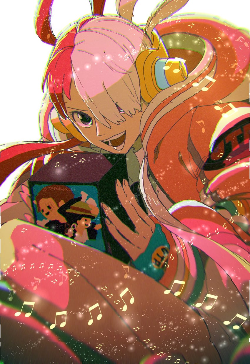 uta (one piece and 1 more) drawn by tanaka_(tanakya123)