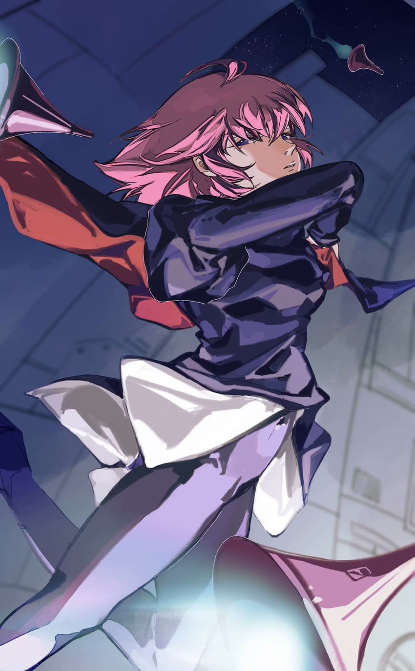 haman karn (gundam and 1 more) drawn by kawato_(kawaaa73979352)