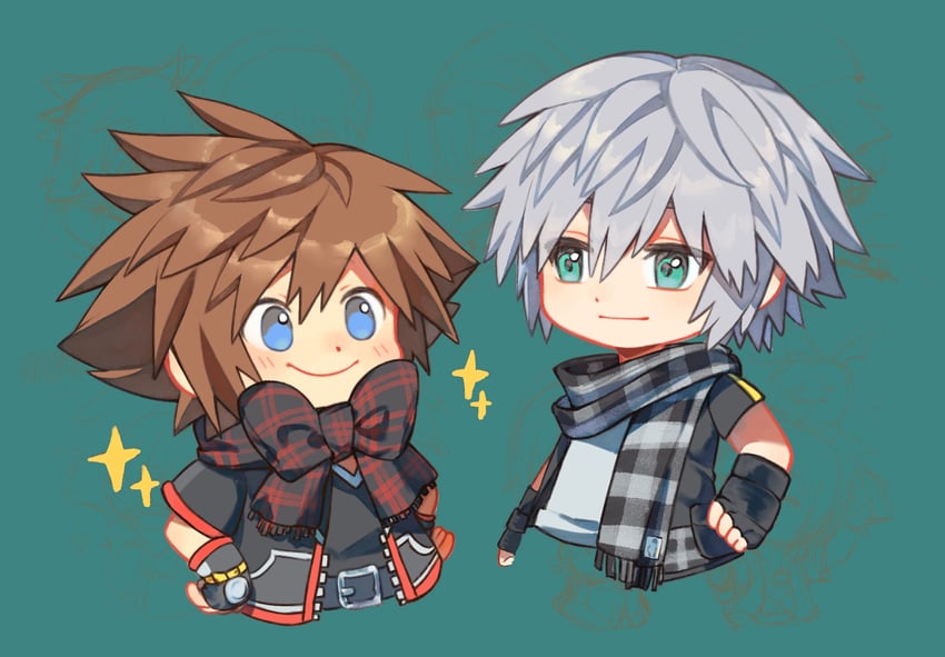 sora and riku (kingdom hearts and 1 more) drawn by neku_646611