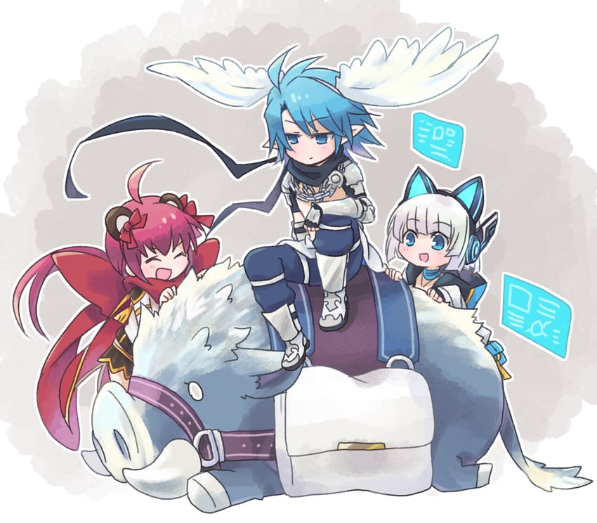 genetic, mechanic, and savage (ragnarok online) drawn by doroidsan