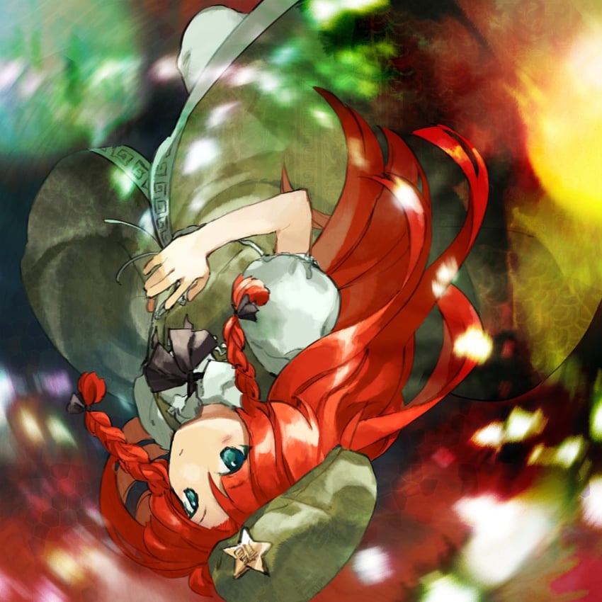 hong meiling (touhou and 1 more) drawn by kaigen_1025