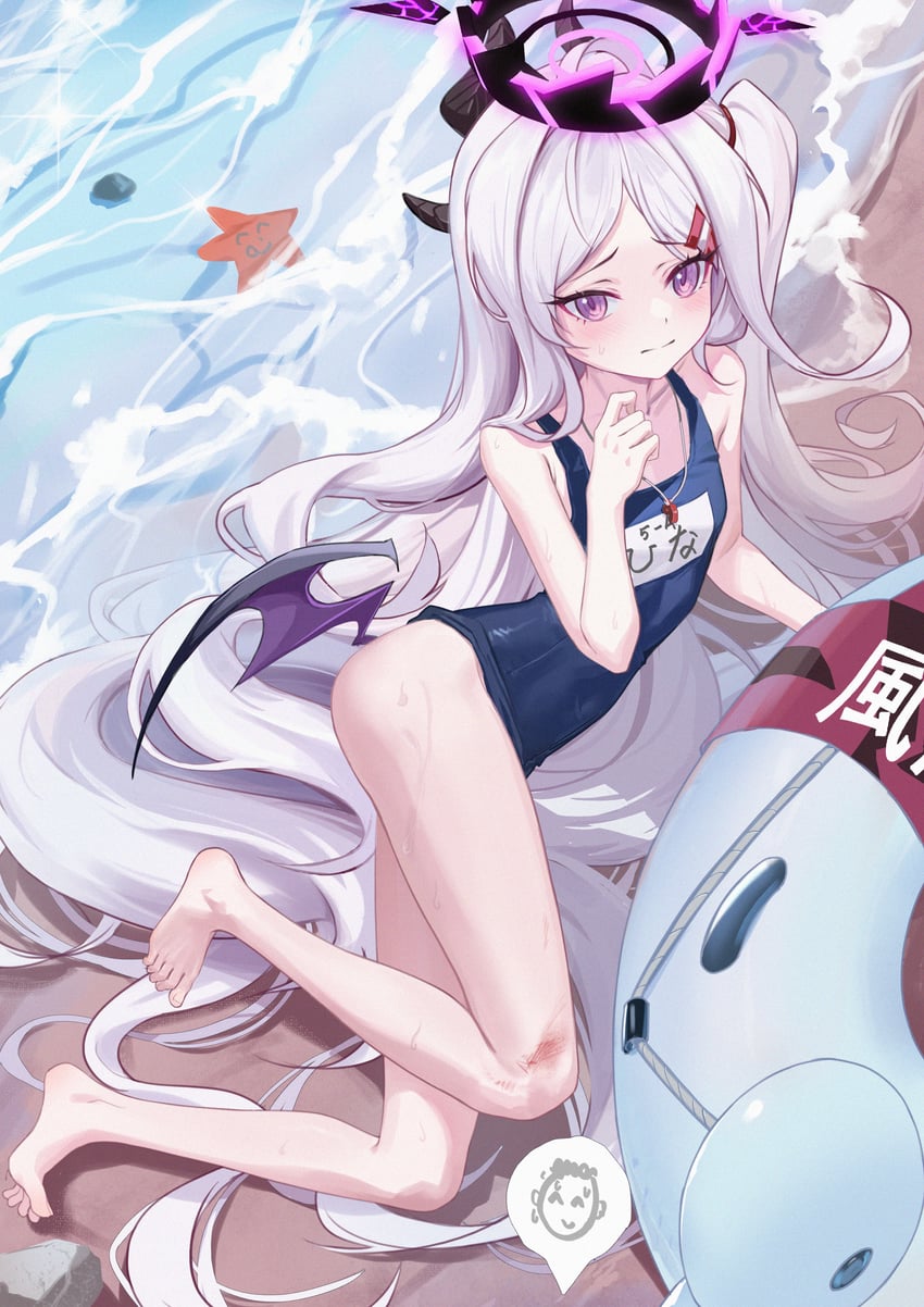 sensei, doodle sensei, and hina (blue archive) drawn by bingmang