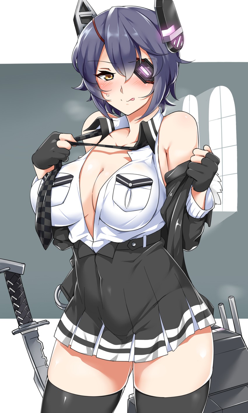 tenryuu and tenryuu kai ni (kantai collection) drawn by aoi_renji