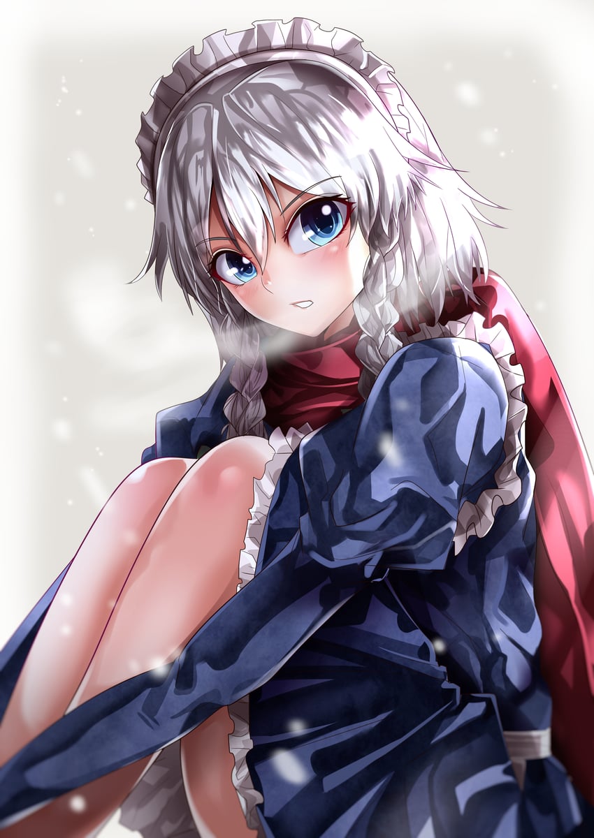izayoi sakuya (touhou) drawn by mahoro_(minase_mahoro)