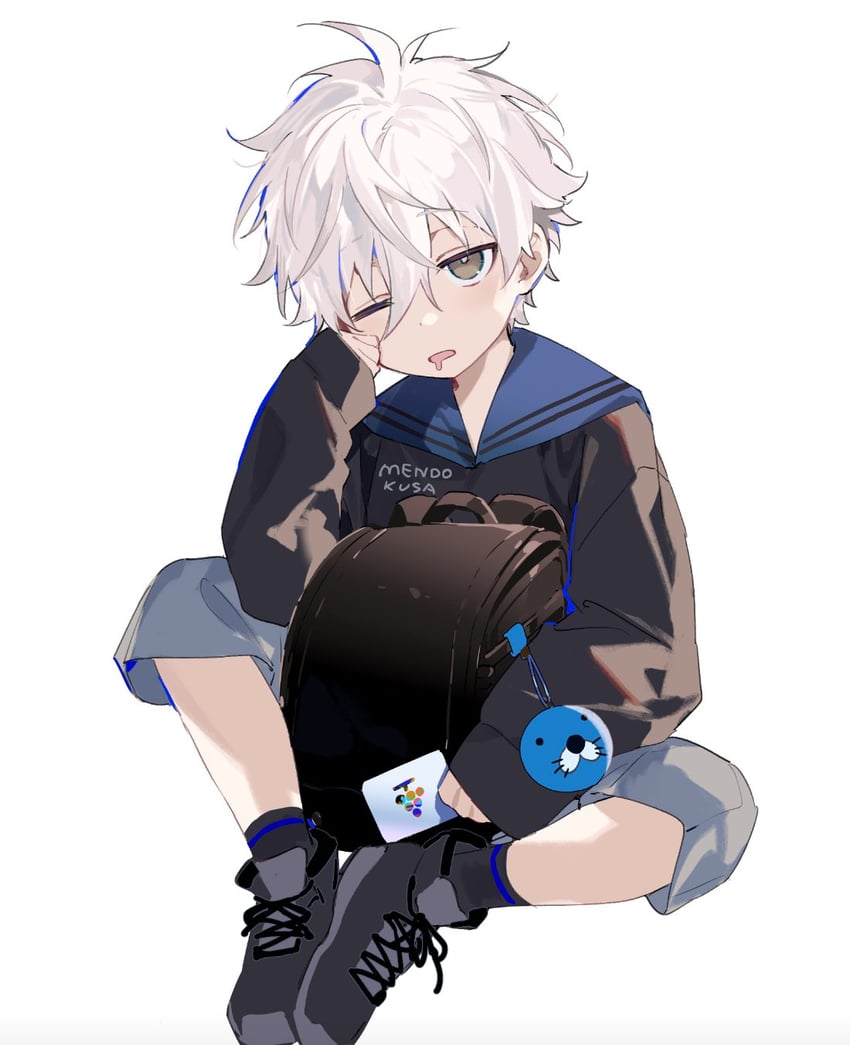 nagi seishirou and bonobono (blue lock and 1 more) drawn by coulforillust