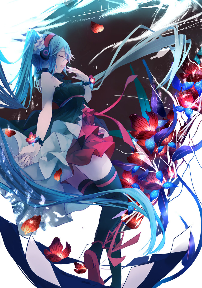 hatsune miku (vocaloid and 3 more) drawn by ping_(0723)