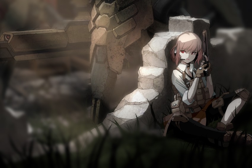 gentiane and manticore (girls' frontline) drawn by sbbs