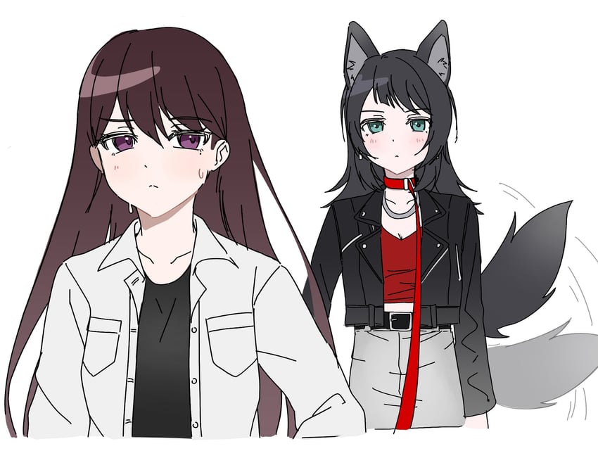 shiina taki and yahata umiri (bang dream! and 1 more) drawn by pangch0