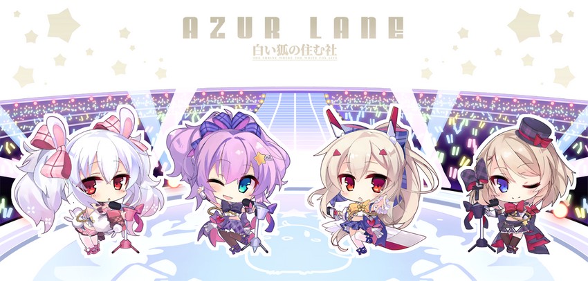 ayanami, laffey, javelin, and z23 (azur lane) drawn by shirokitsune