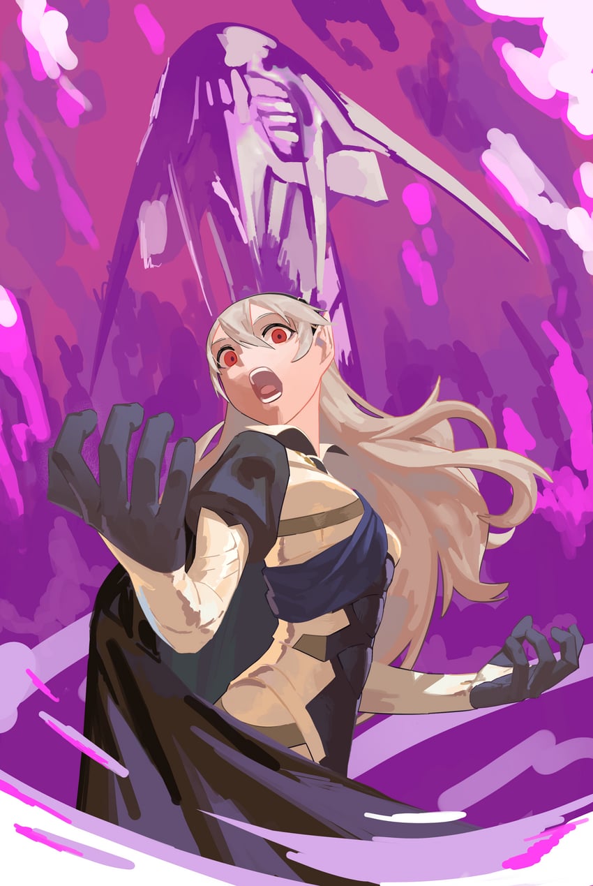 female corrin (fire emblem and 1 more) drawn by kucheat_zg