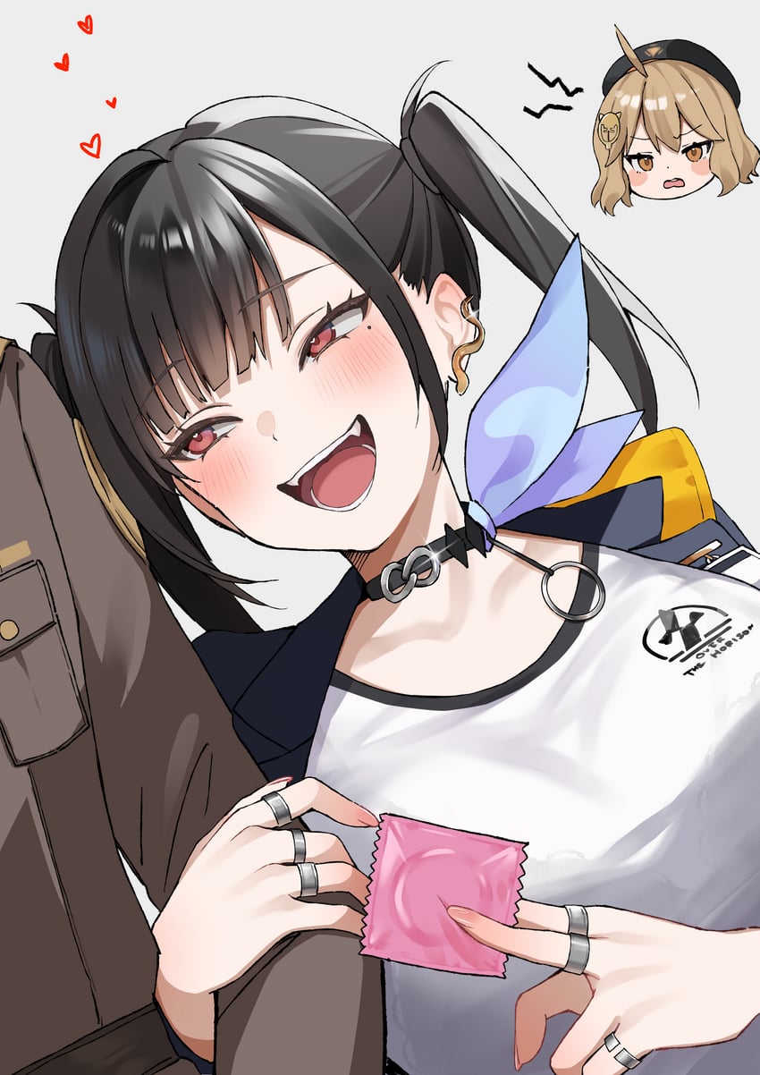 anis, commander, and sora (goddess of victory: nikke) drawn by nigi_(ngmnoym)