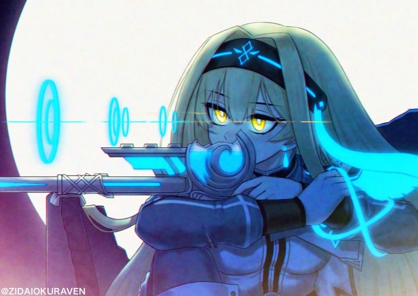 exosister irene and exosister gibrine (yu-gi-oh!) drawn by zidai_okuraven